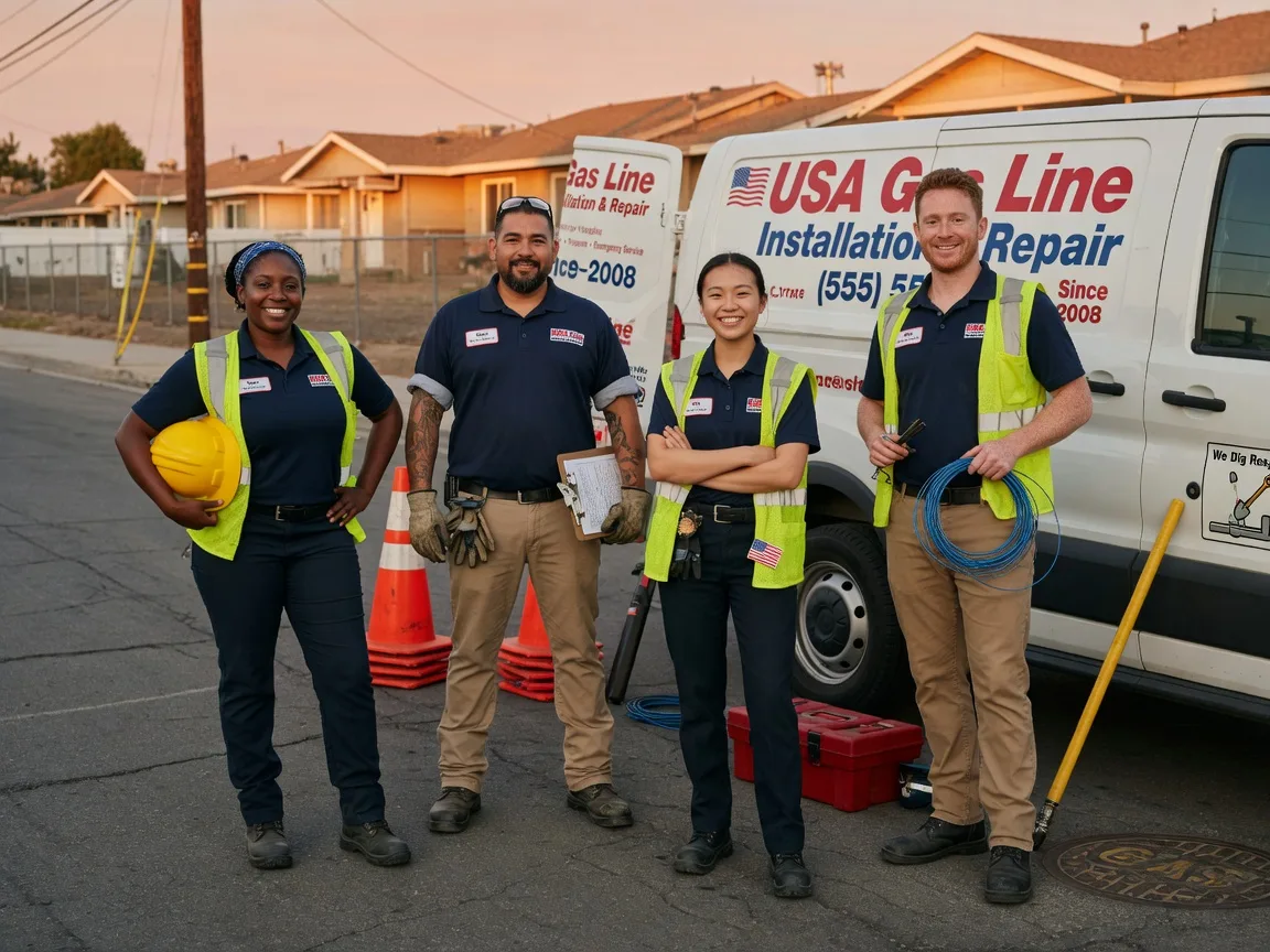 Gas Line Installation company in Quail, TX